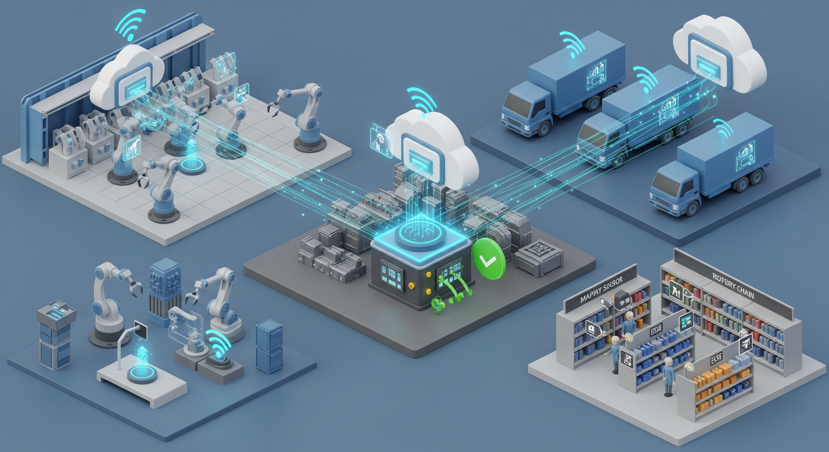 IoT devices in a business setting
